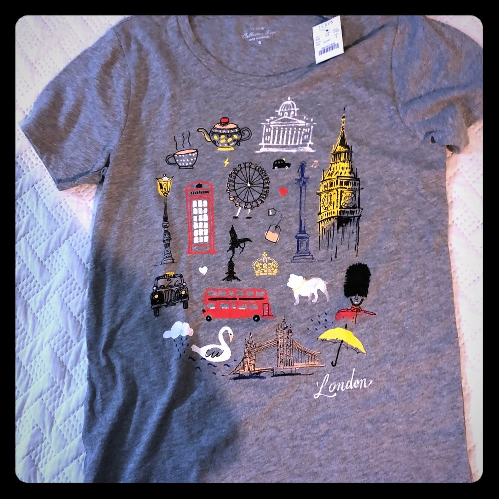 J Crew London Destination Collector T Shirt
